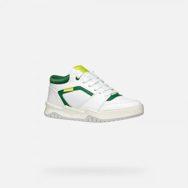 White boys' sneakers Geox Perth - Boys