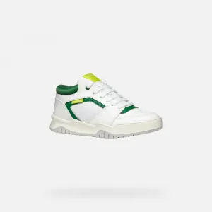 White boys' sneakers Geox Perth - Boys