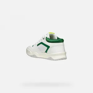 White boys' sneakers Geox Perth - Boys