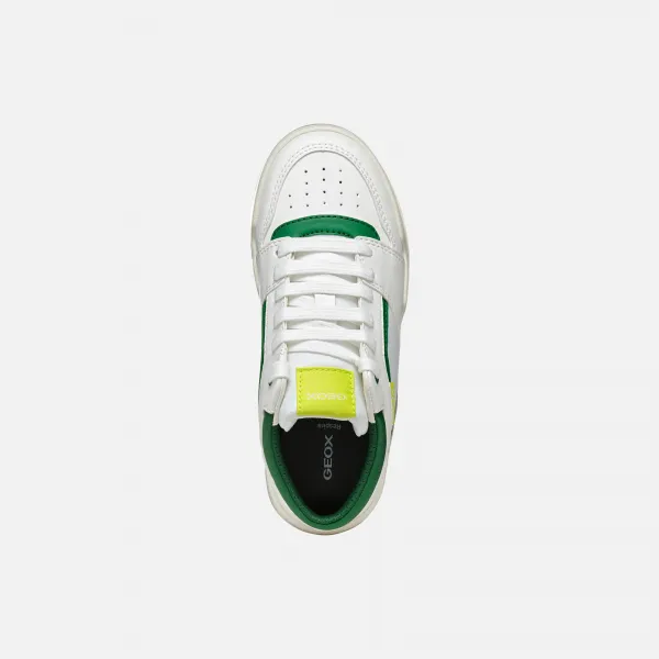 White boys' sneakers Geox Perth - Boys