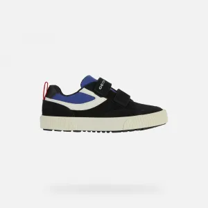 Black boys' sneakers Geox Alphabeet - Boys