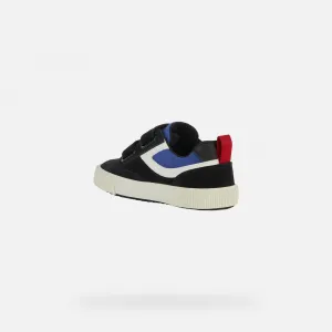 Black boys' sneakers Geox Alphabeet - Boys