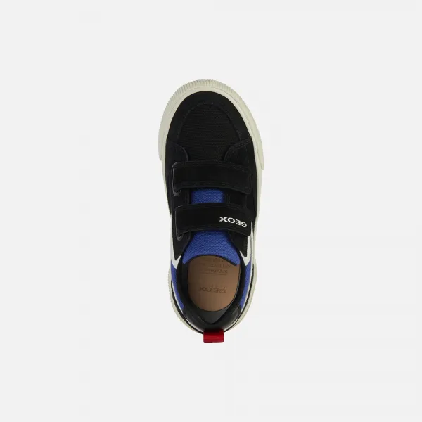 Black boys' sneakers Geox Alphabeet - Boys