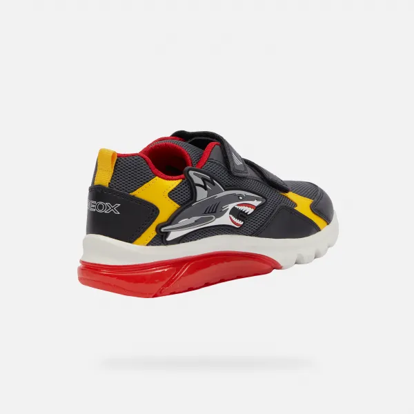 Black boys' sneakers Geox Ciberdron - Boys
