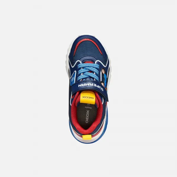 Blue boys' sneakers Geox Ciberdron - Boys