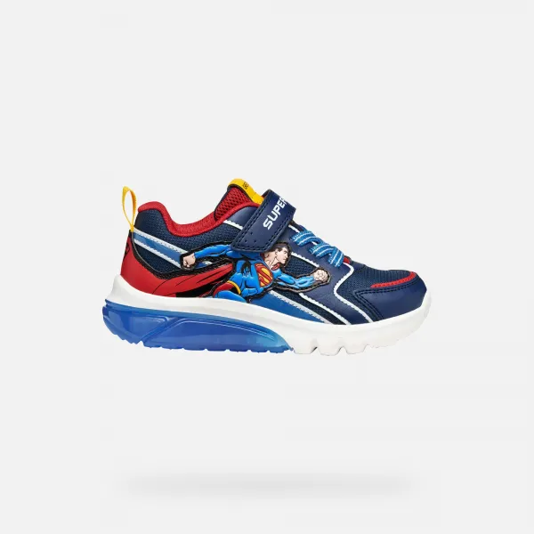 Blue boys' sneakers Geox Ciberdron - Boys