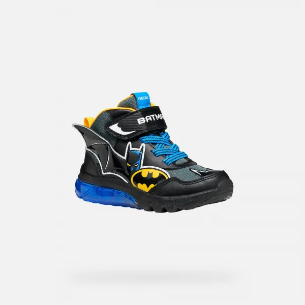 Black boys' sneakers Geox Ciberdron - Boys