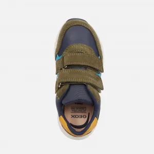Khaki boys' shoes for the first steps Geox Flexyper Mini Boy - Boys
