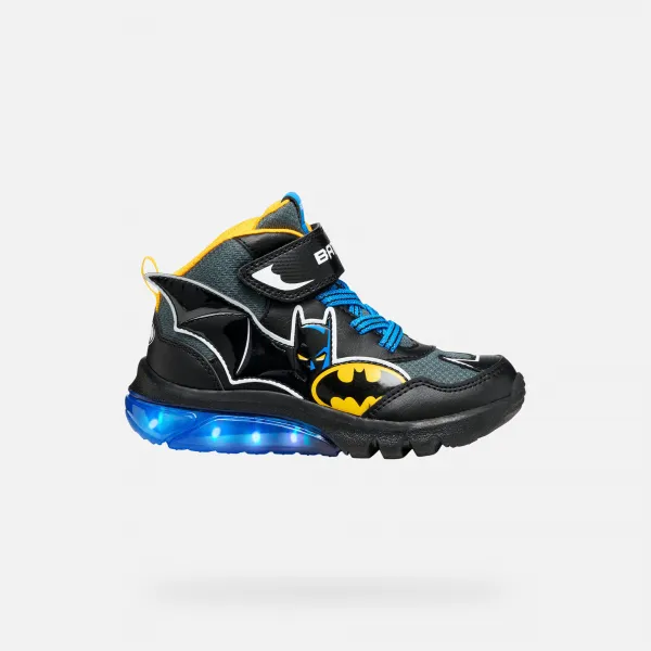 Black boys' sneakers Geox Ciberdron - Boys