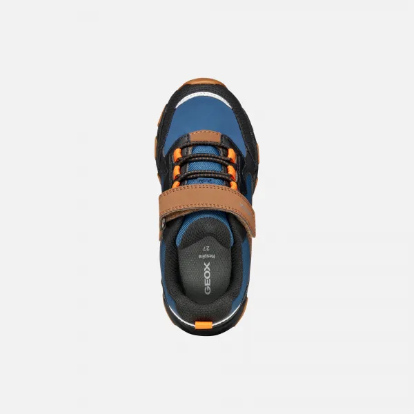 Dark blue boys' sneakers Geox Magnetar B ABX - Boys