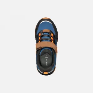 Dark blue boys' sneakers Geox Magnetar B ABX - Boys