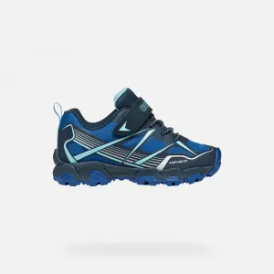 Dark blue boys' sneakers Geox Magnetar B ABX - Boys