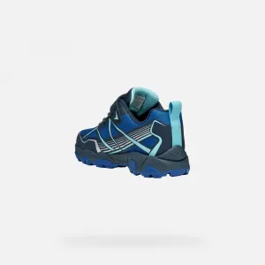 Dark blue boys' sneakers Geox Magnetar B ABX - Boys