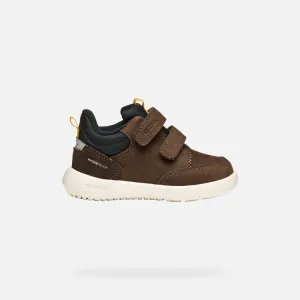 Boys first steps Geox Hyroo WPF Brown - Boys
