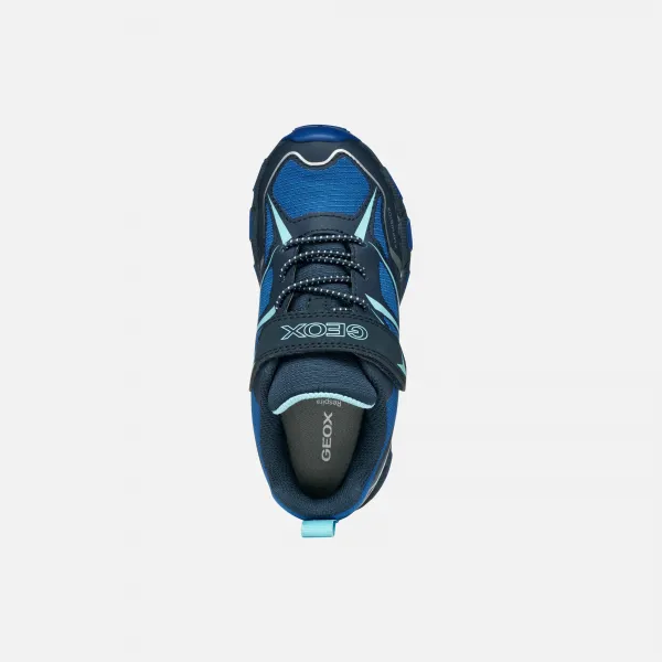 Dark blue boys' sneakers Geox Magnetar B ABX - Boys