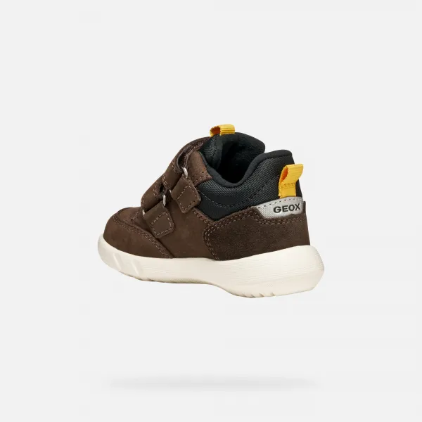 Boys first steps Geox Hyroo WPF Brown - Boys