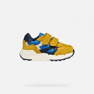 Boys first steps Geox Flexyper Yellow - Boys
