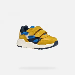 Boys first steps Geox Flexyper Yellow - Boys