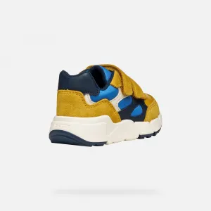 Boys first steps Geox Flexyper Yellow - Boys
