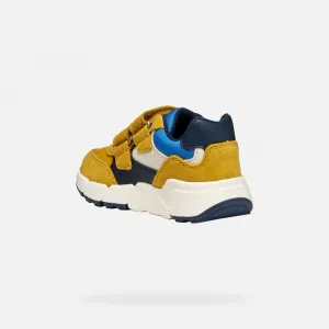 Boys first steps Geox Flexyper Yellow - Boys