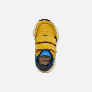 Boys first steps Geox Flexyper Yellow - Boys