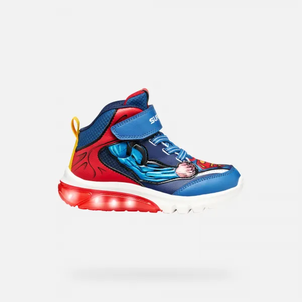 Blue boys' sneakers Geox Ciberdron - Boys
