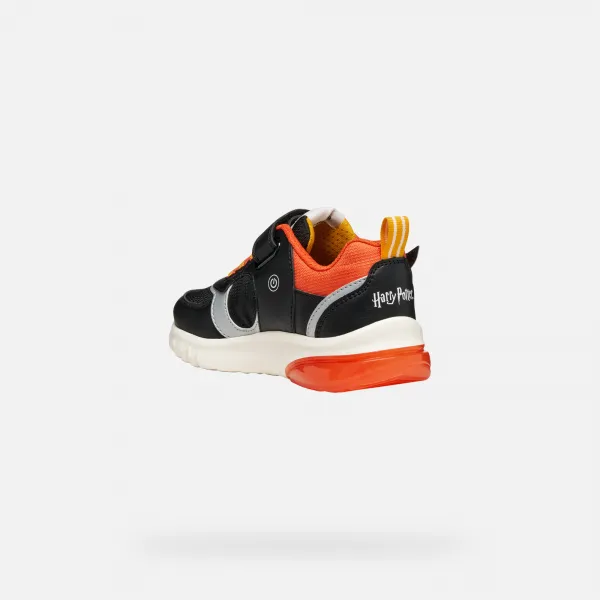 Black boys' sneakers Geox Ciberdron Harry Potter - Boys