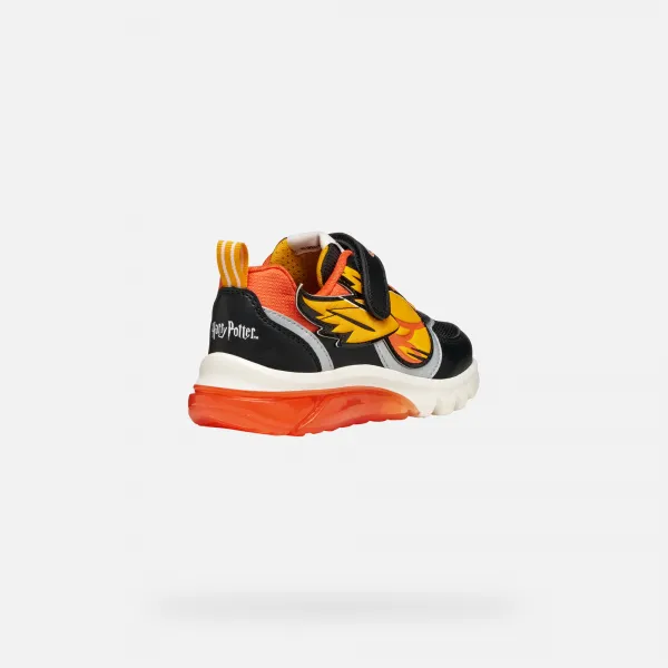 Black boys' sneakers Geox Ciberdron Harry Potter - Boys