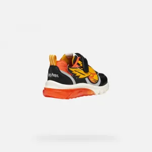 Black boys' sneakers Geox Ciberdron Harry Potter - Boys