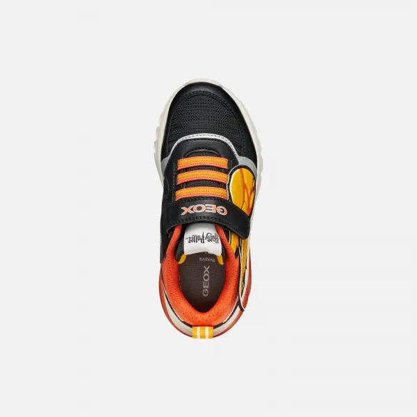 Black boys' sneakers Geox Ciberdron Harry Potter - Boys