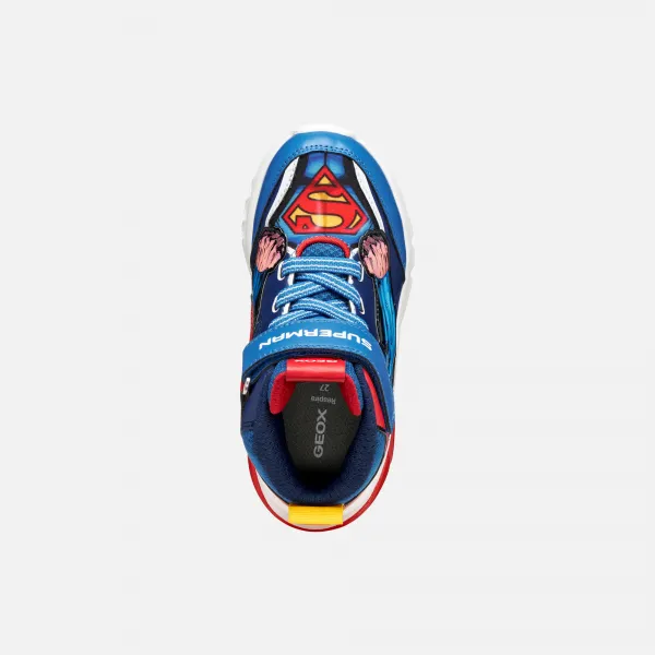 Blue boys' sneakers Geox Ciberdron - Boys