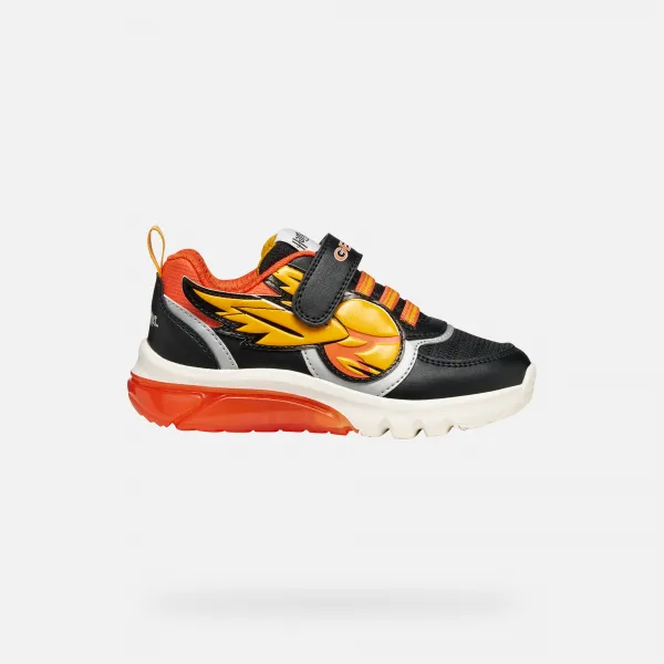 Black boys' sneakers Geox Ciberdron Harry Potter - Boys