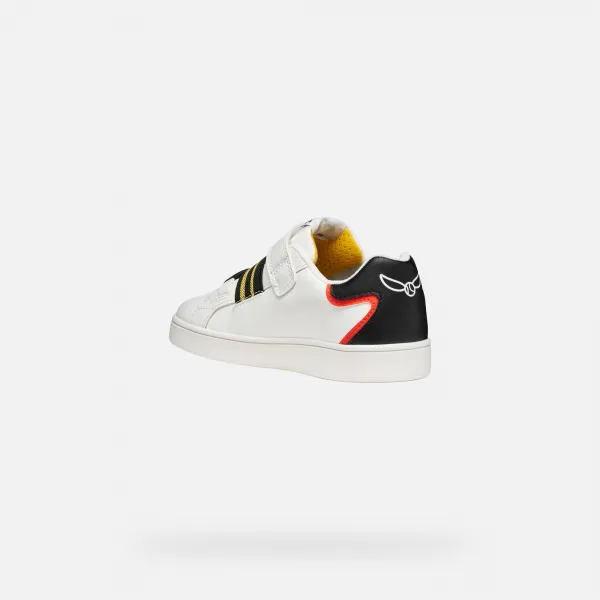 White boys' sneakers Geox Eclyper Harry Potter - Boys