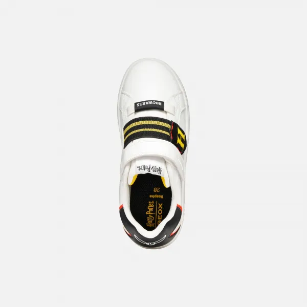 White boys' sneakers Geox Eclyper Harry Potter - Boys