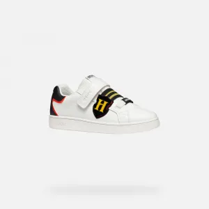 White boys' sneakers Geox Eclyper Harry Potter - Boys