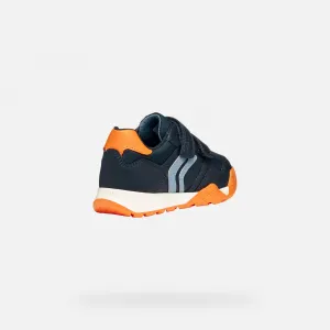 Dark blue boys' sneakers Geox Rann-e - Boys