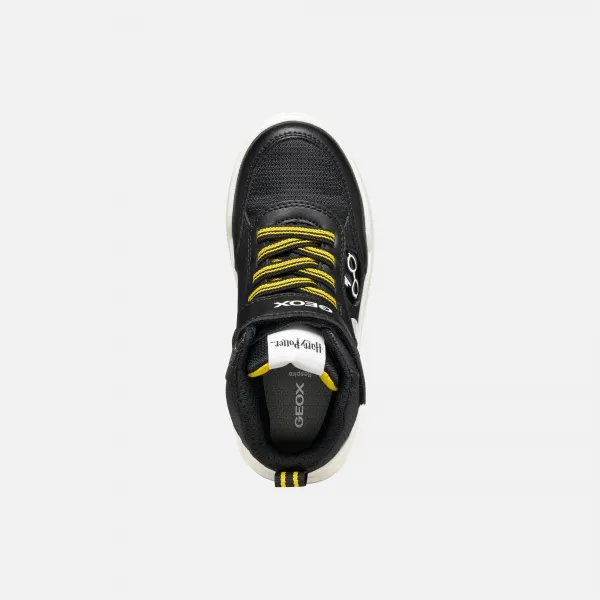 Black boys' sneakers Geox Buzzerlight Harry Potter - Boys