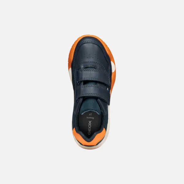 Dark blue boys' sneakers Geox Rann-e - Boys