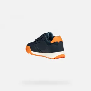 Dark blue boys' sneakers Geox Rann-e - Boys