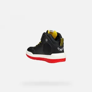 Black boys' sneakers Geox Buzzerlight Harry Potter - Boys