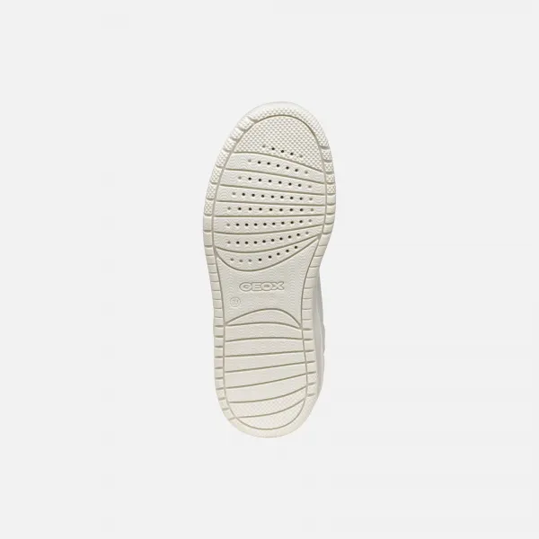 White boys' sneakers Geox Washiba Fast In - Boys
