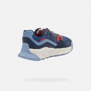 Blue boys' sneakers Geox Flexyper Pro Boy - Boys