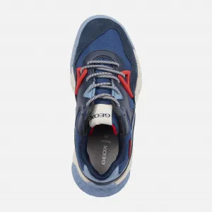 Blue boys' sneakers Geox Flexyper Pro Boy - Boys
