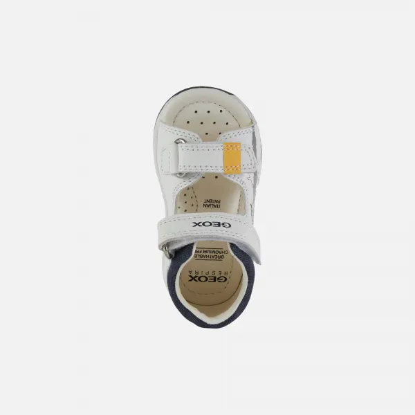 Boys first steps Geox Tapuz White - Boys