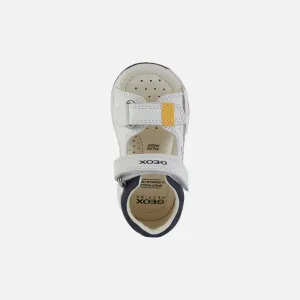 Boys first steps Geox Tapuz White - Boys