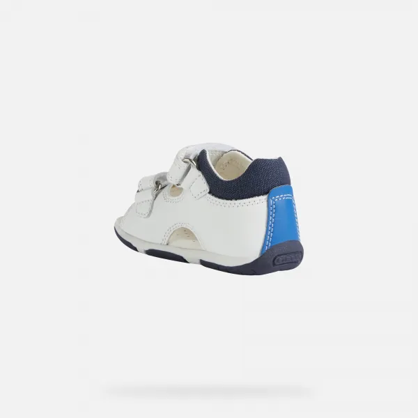 Boys first steps Geox Tapuz White - Boys