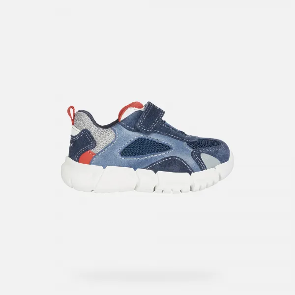 Dark blue boys' sneakers Geox Flexyper - Boys