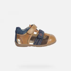 Boys first steps Geox Kaytan Brown - Boys