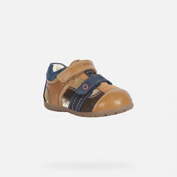 Boys first steps Geox Kaytan Brown - Boys