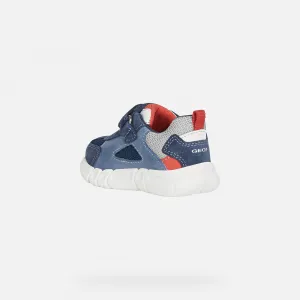 Dark blue boys' sneakers Geox Flexyper - Boys